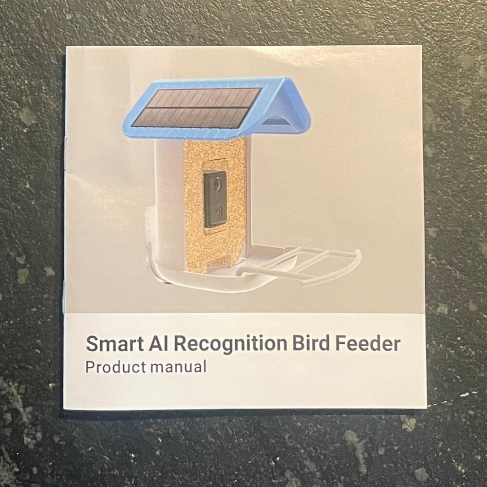 Smart AI Recognition Camera Bird Feeder (NWOT) - Picture 9 of 16